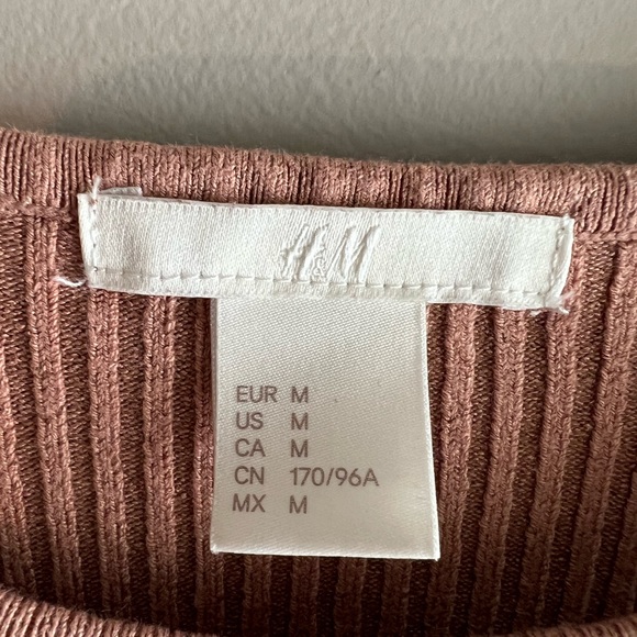 H&M Ribbed Sweater Dress Size M - Picture 4 of 6